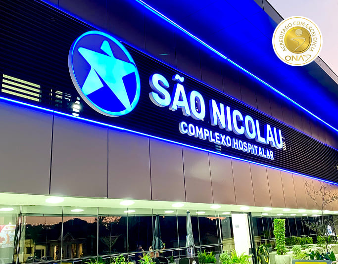 Fachada do São Nicolau - Complexo Hospitalar